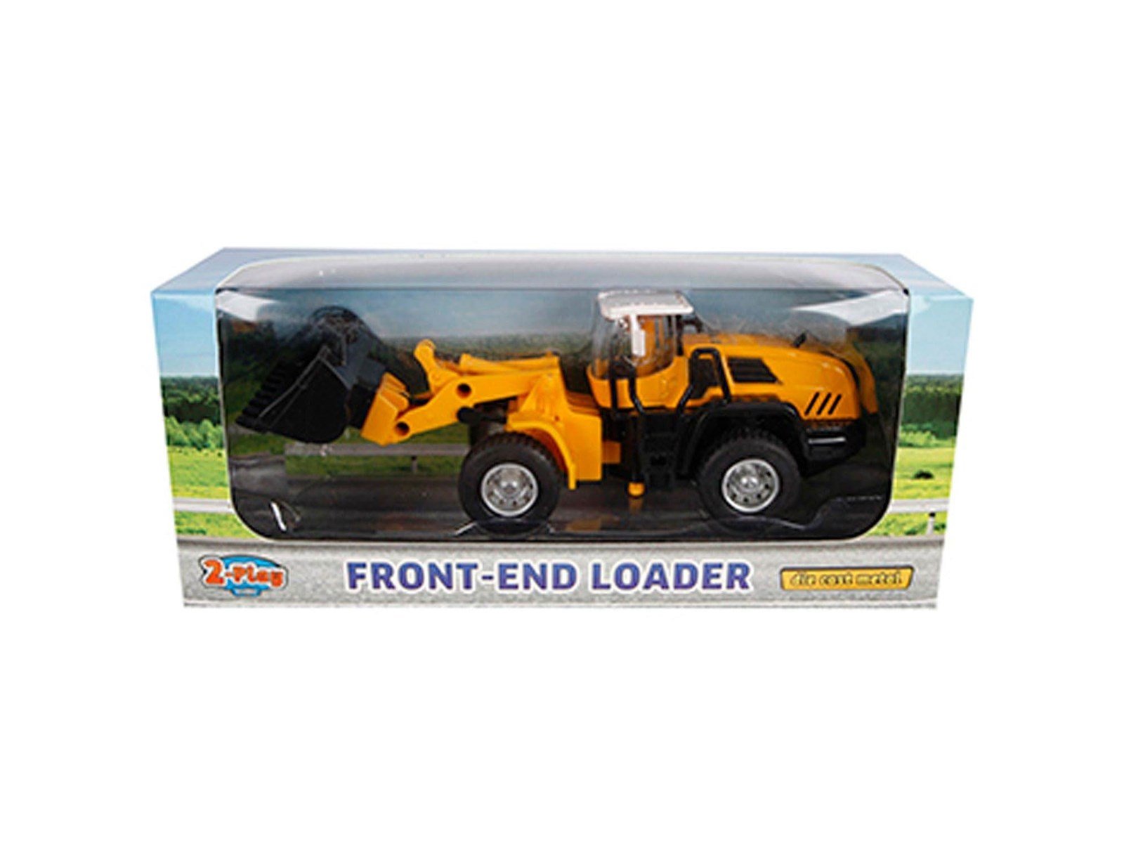 2-Play Traffic 2-Play Die-cast Work Vehicle with Shovel 16cm 2-Play Traffic 2-Play Die-cast Work Vehicle with Shovel 16cm